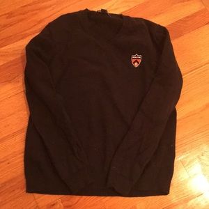 Princeton Bookstore V-neck sweater Black